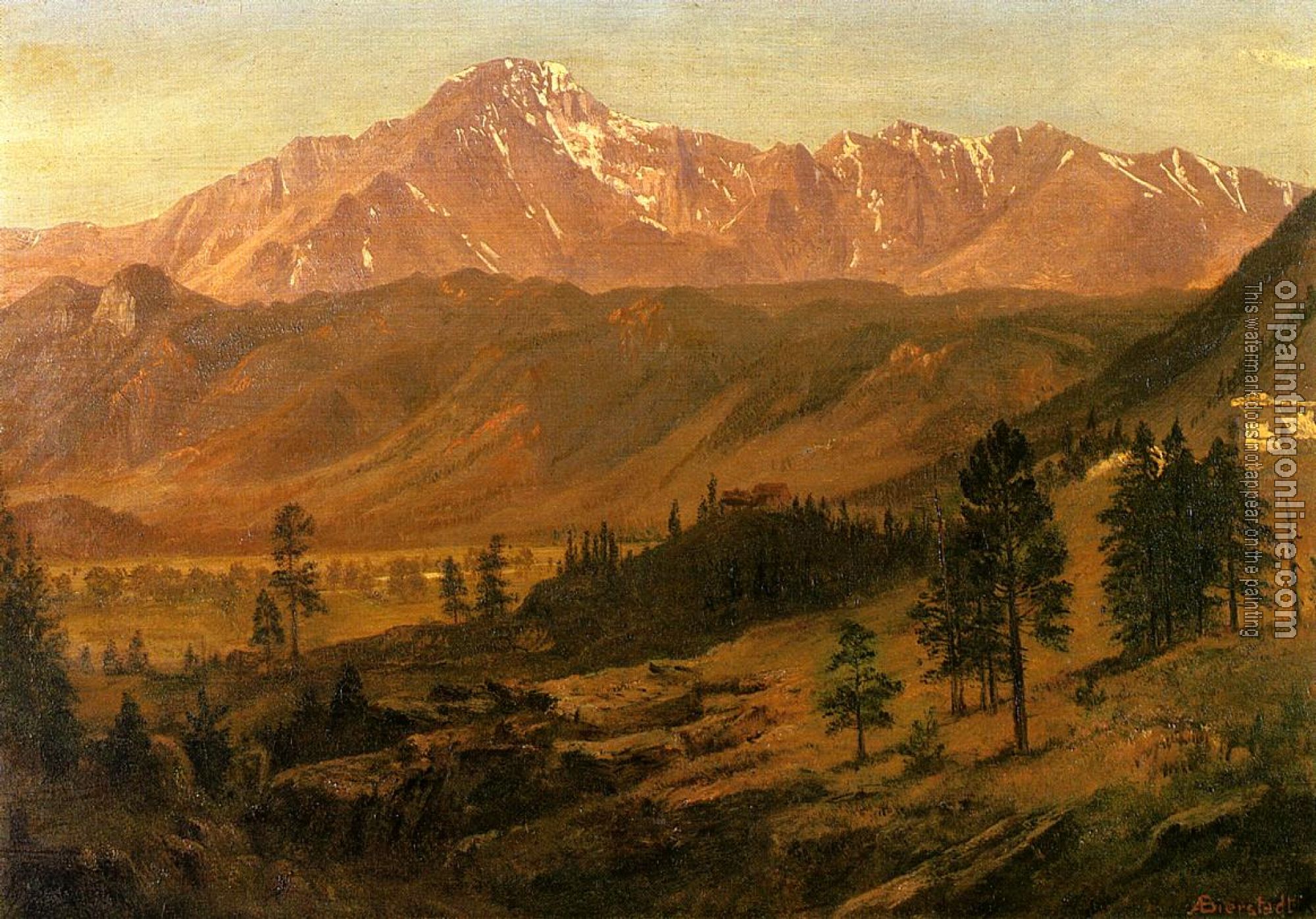 Bierstadt, Albert - Pikes Peak